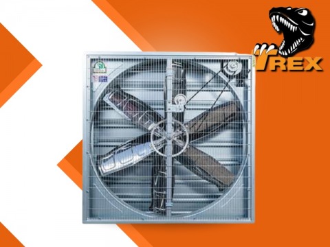 พัดลมฟาร์มกล่องบานเกล็ด